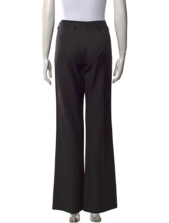 Prada Virgin Wool Wide Leg Pants