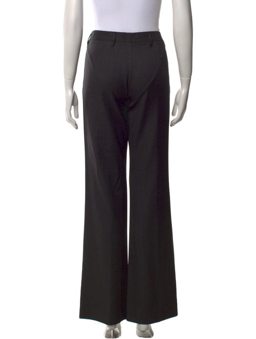 Prada Virgin Wool Wide Leg Pants