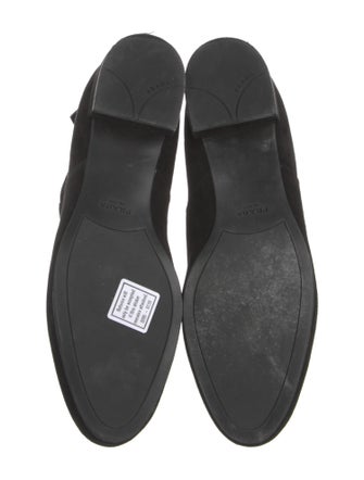 Prada Suede Chelsea Boots