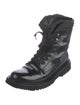 Prada Leather Combat Boots