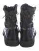 Prada Leather Combat Boots