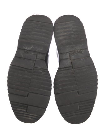 Prada Leather Combat Boots