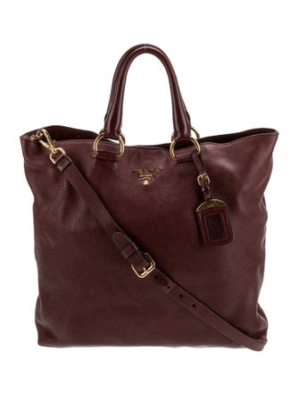Prada Vitello Daino Leather Tote