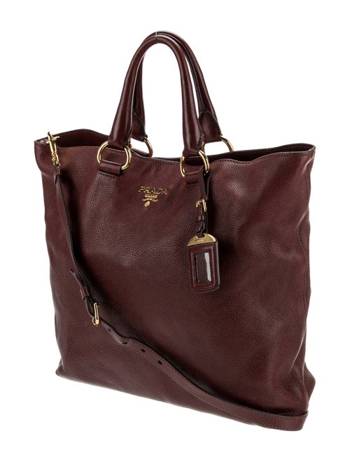 Prada Vitello Daino Leather Tote