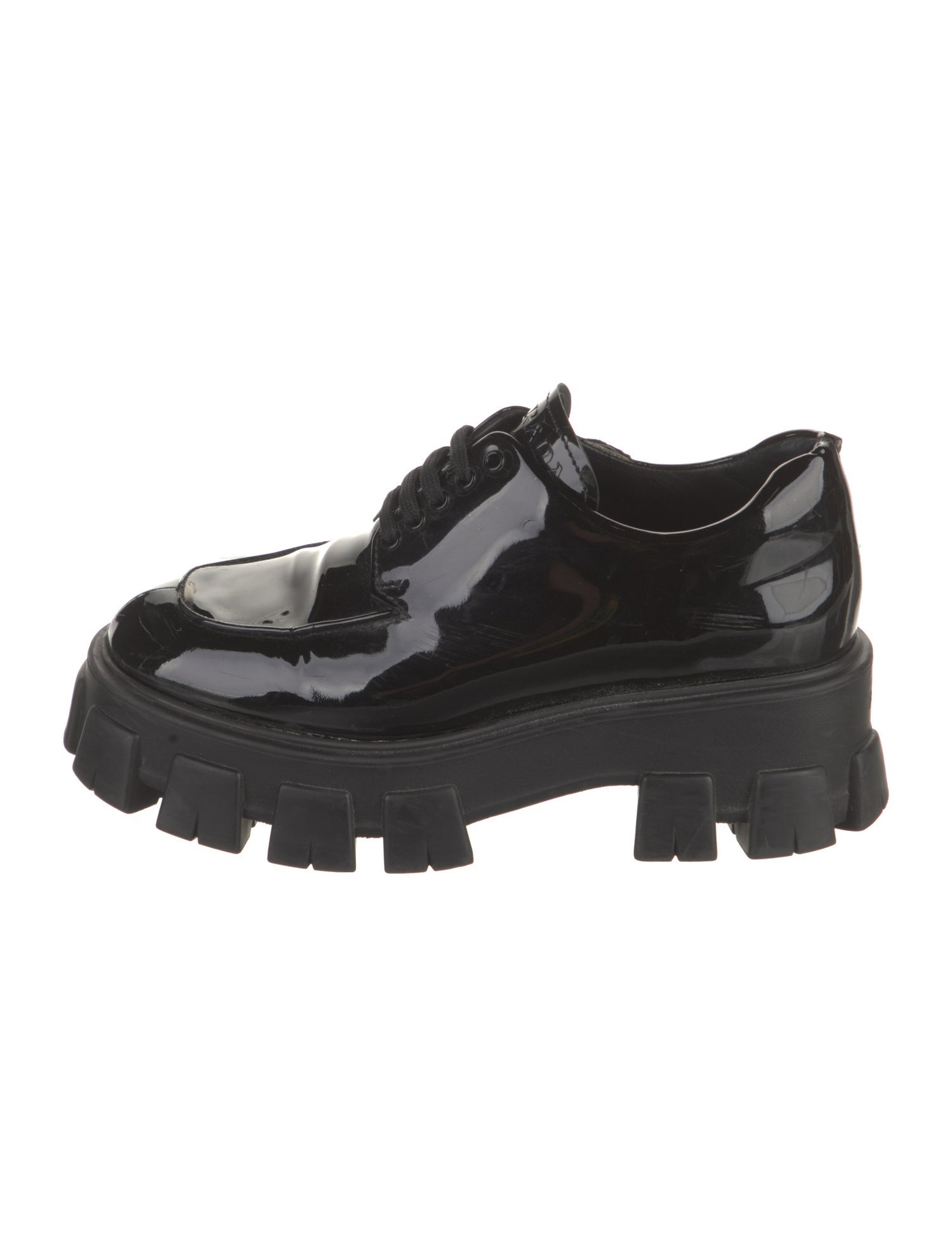 Prada Patent Leather Oxfords