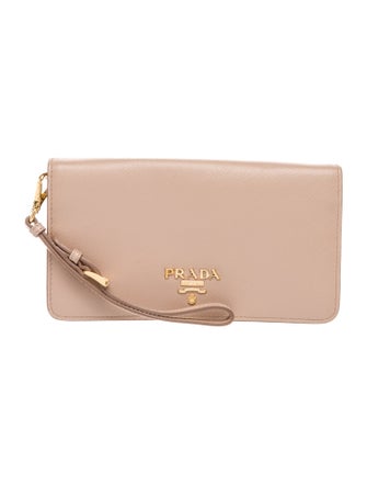 Prada Saffiano Leather Clutch