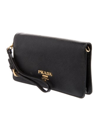 Prada Saffiano Leather Metal