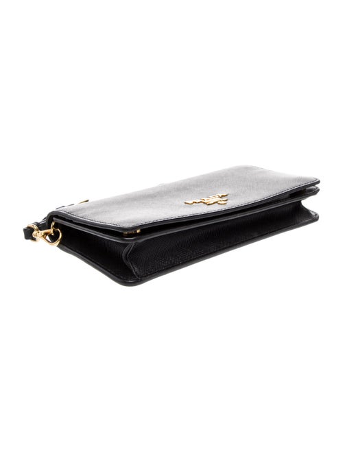 Prada Saffiano Leather Metal