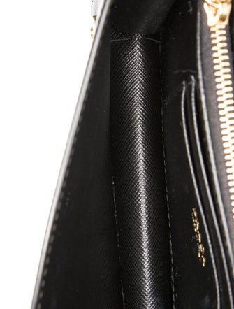 Prada Saffiano Leather Metal