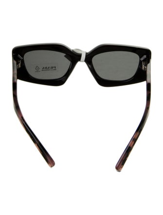 Prada Oversize Tinted Sunglasses
