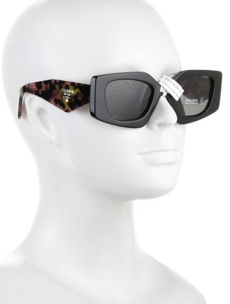 Prada Oversize Tinted Sunglasses
