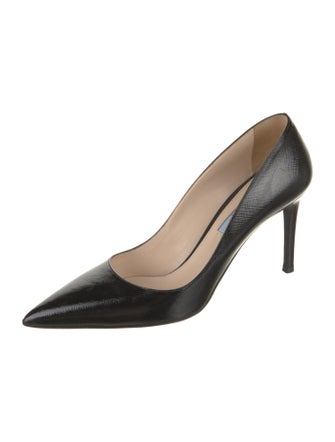 Prada Saffiano Leather Pumps