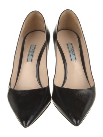 Prada Saffiano Leather Pumps