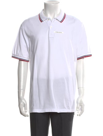 Prada 2022 Signature Logo Polo Shirt