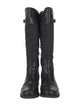 Prada Sport Leather Rain Boots