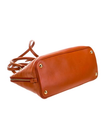 Prada Saffiano Lux Leather Top Handle Bag