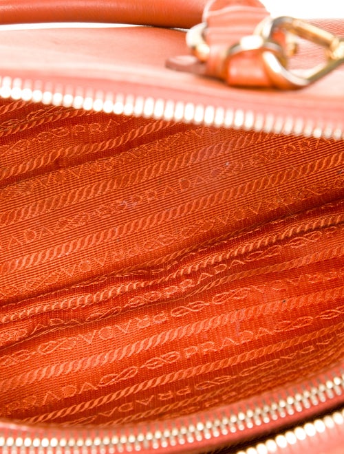 Prada Saffiano Lux Leather Top Handle Bag