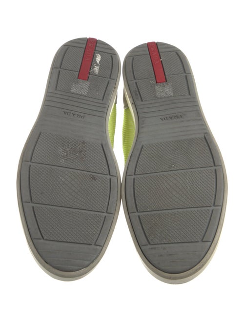 Prada Mesh Colorblock Pattern Athletic Sneakers