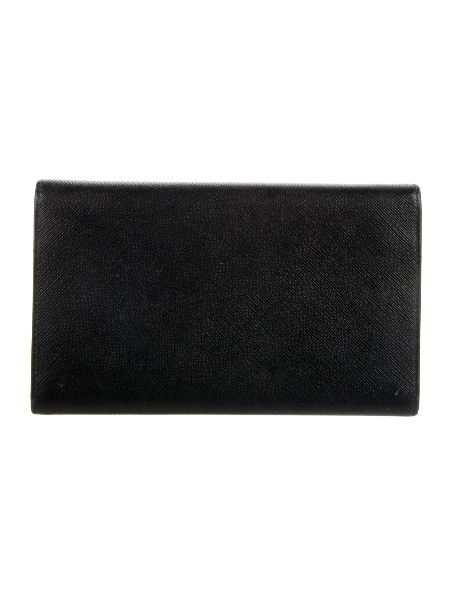 Prada Saffiano Leather Trifold Wallet