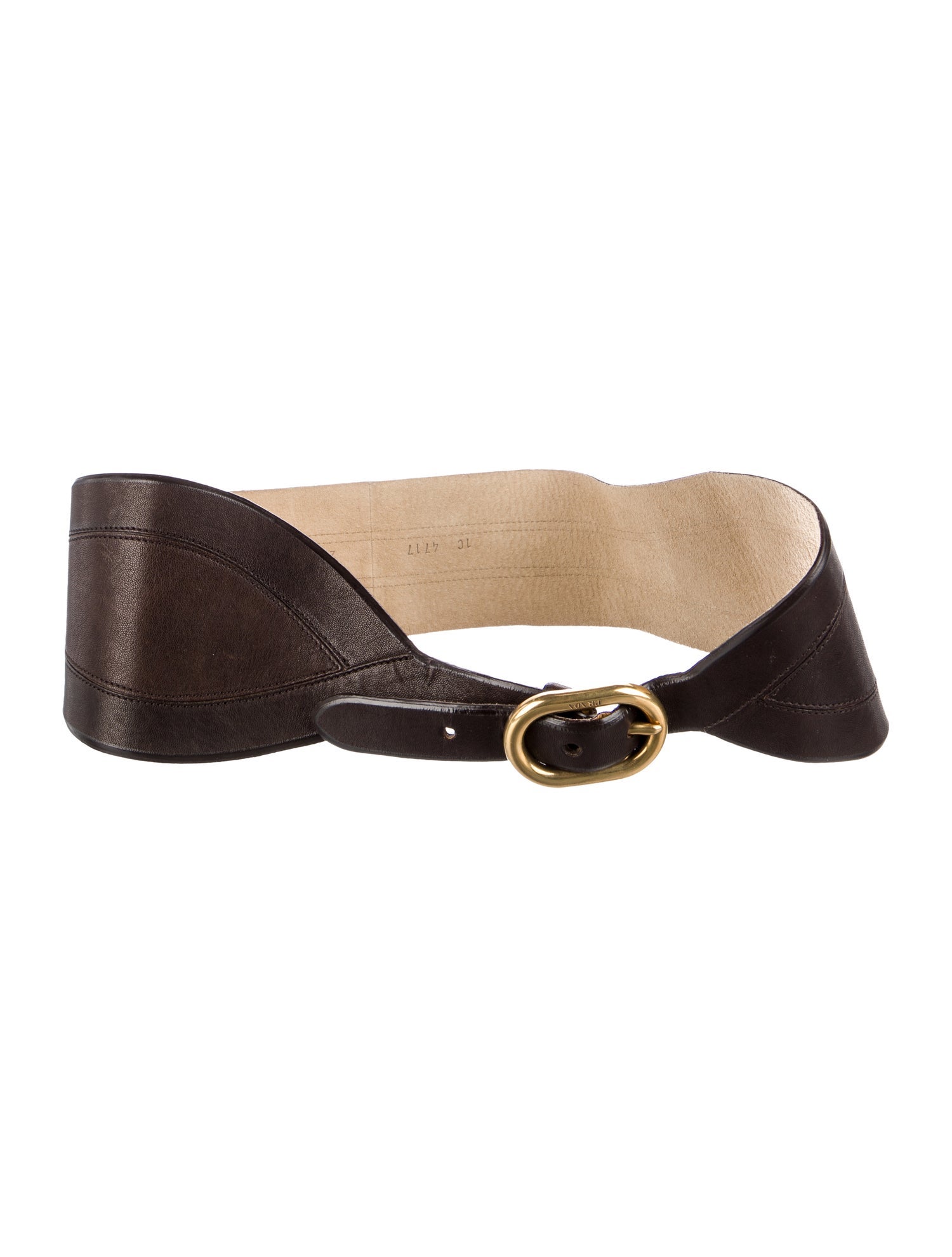Prada Leather Waist Belt