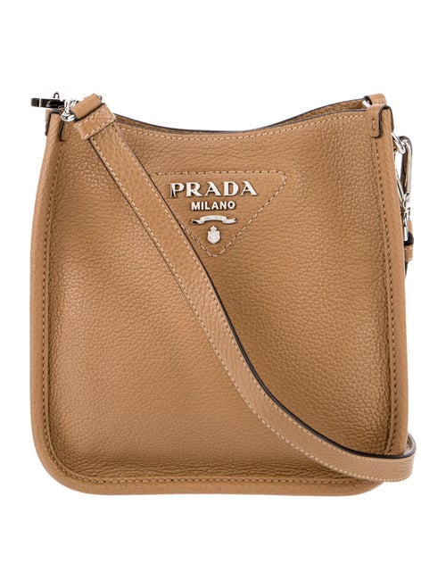 Prada Vitello Daino Leather Shoulder Bag