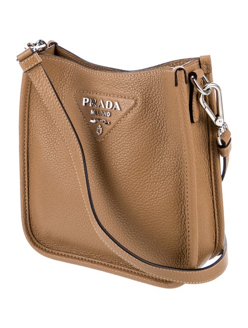 Prada Vitello Daino Leather Shoulder Bag