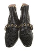 Prada Embossed Leather Boots