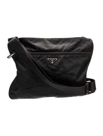 Prada Saffiano Leather Messenger Bag