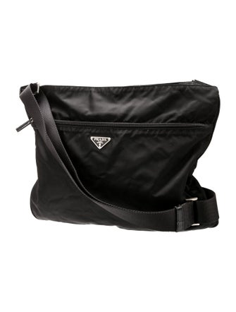 Prada Saffiano Leather Messenger Bag