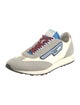 Prada Nylon Colorblock Pattern Sneakers