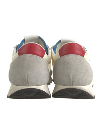Prada Nylon Colorblock Pattern Sneakers