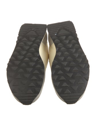 Prada Nylon Colorblock Pattern Sneakers