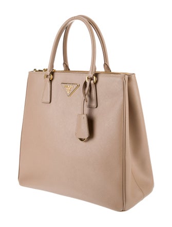 Prada Saffiano Leather Galleria Double Zip
