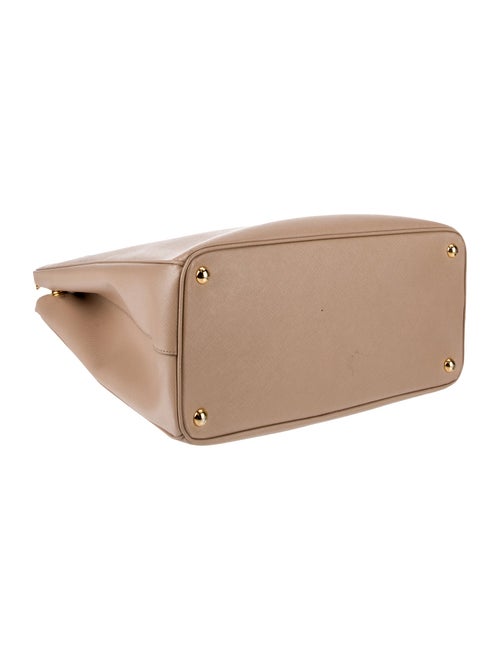 Prada Saffiano Leather Galleria Double Zip