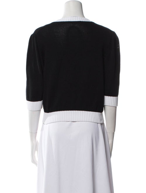 Prada 2021 Colorblock Pattern Sweater