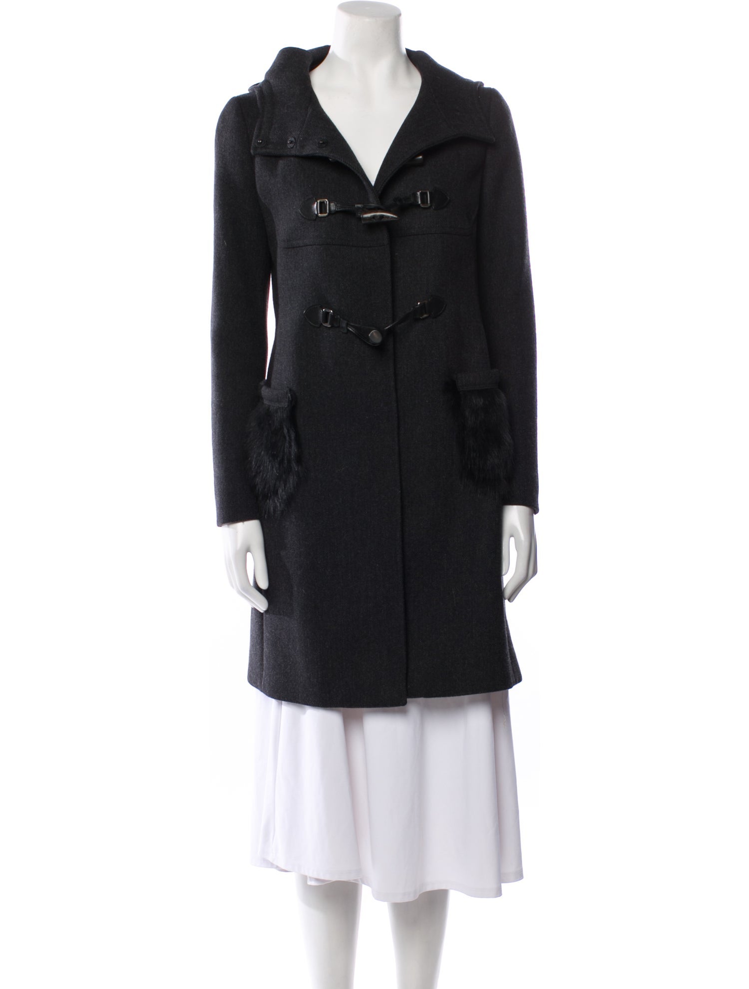 Prada Vintage 2006 Fur Coat