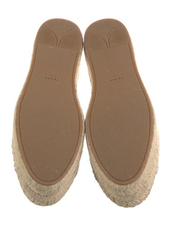Prada Leather Espadrilles