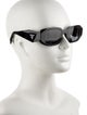 Prada Square Tinted Sunglasses