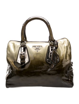Prada Vernice Leather Bauletto