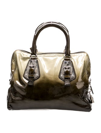 Prada Vernice Leather Bauletto