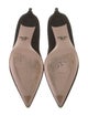 Prada Suede Scalloped Accent Pumps