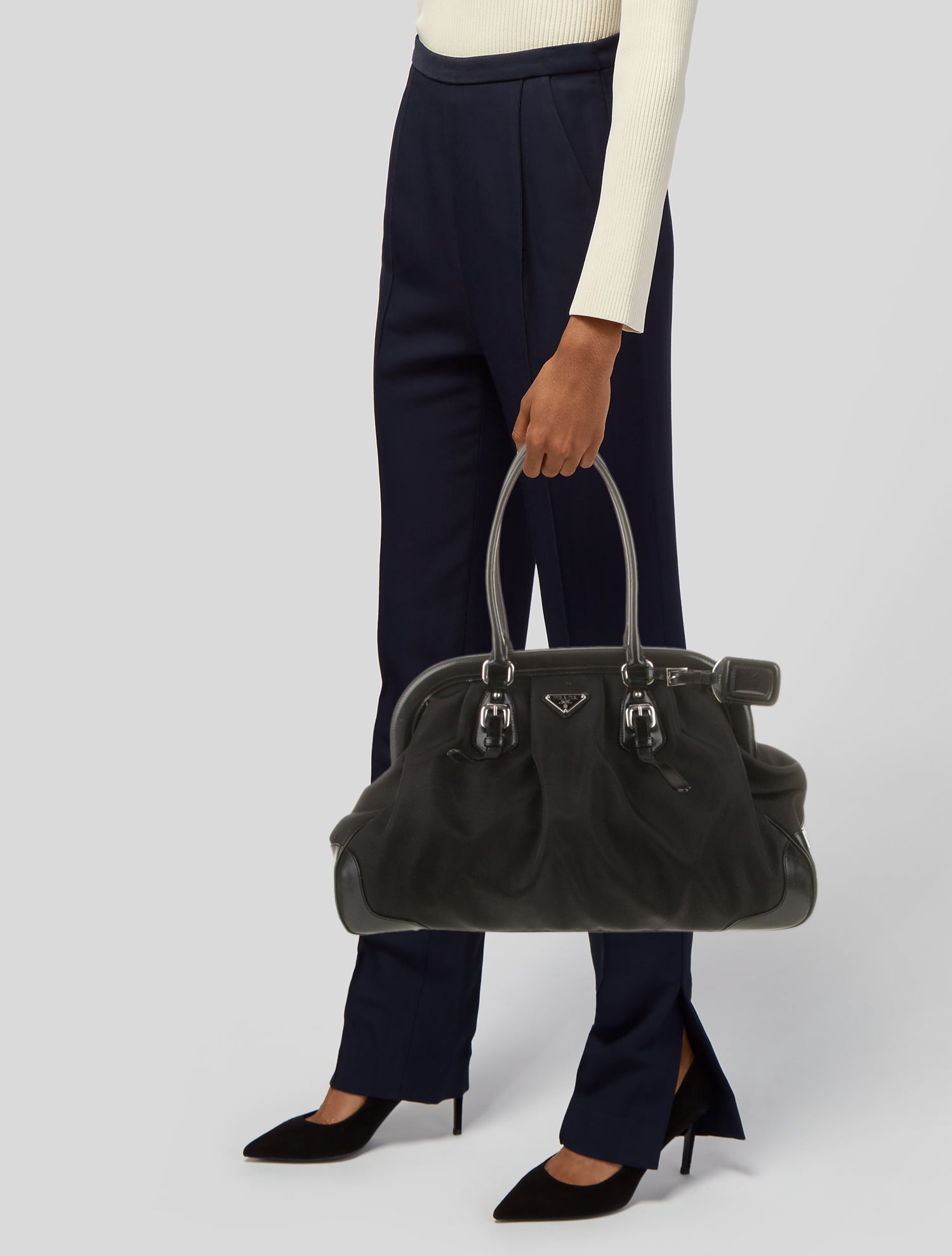 Prada Tessuto Nylon Shoulder Bag