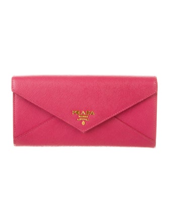 Prada City Calf Leather Wallet