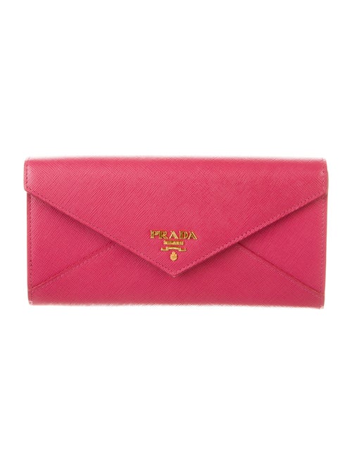 Prada City Calf Leather Wallet