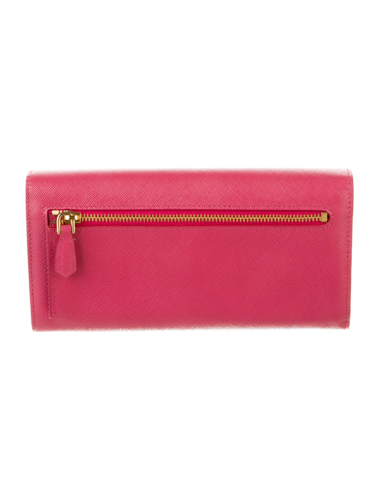 Prada City Calf Leather Wallet