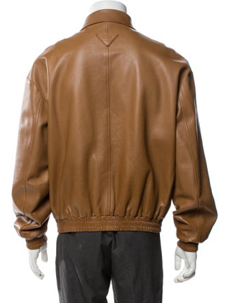 Prada 2025 Lambskin Bomber Jacket