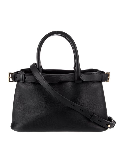 Prada Nappa Soft Leather Buckle Bag w/Double Belt Small