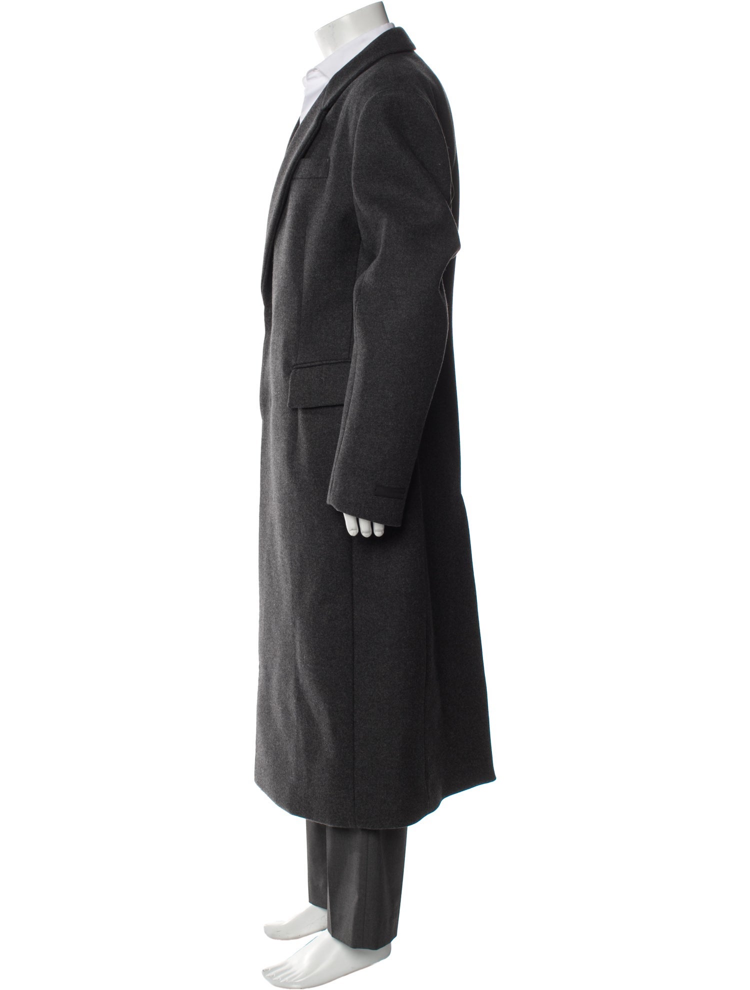 Prada 2022 Virgin Wool Overcoat