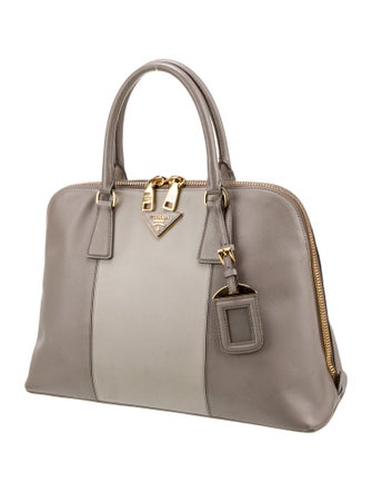 Prada Saffiano Cuir Leather Promenade Large