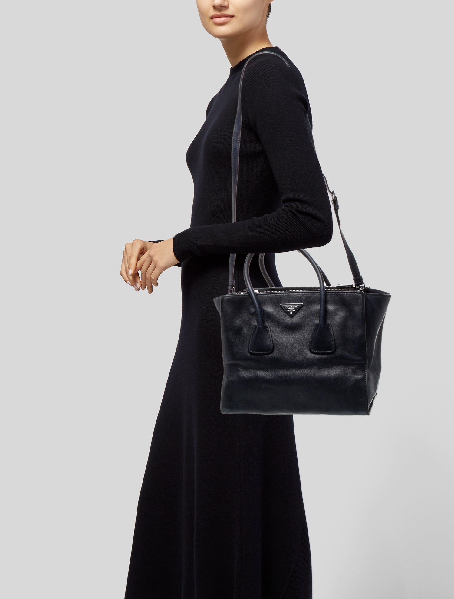 Prada Tessuto Nylon Top Handle Bag